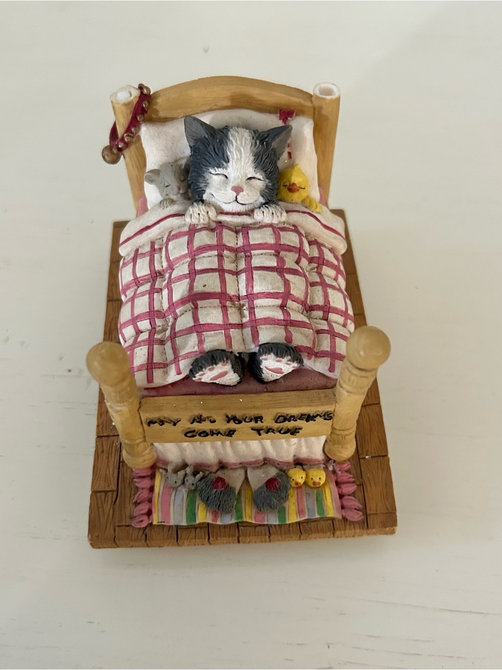 San Francisco Music Box Daydream Believer Kitty Music Box - Vintage Collection